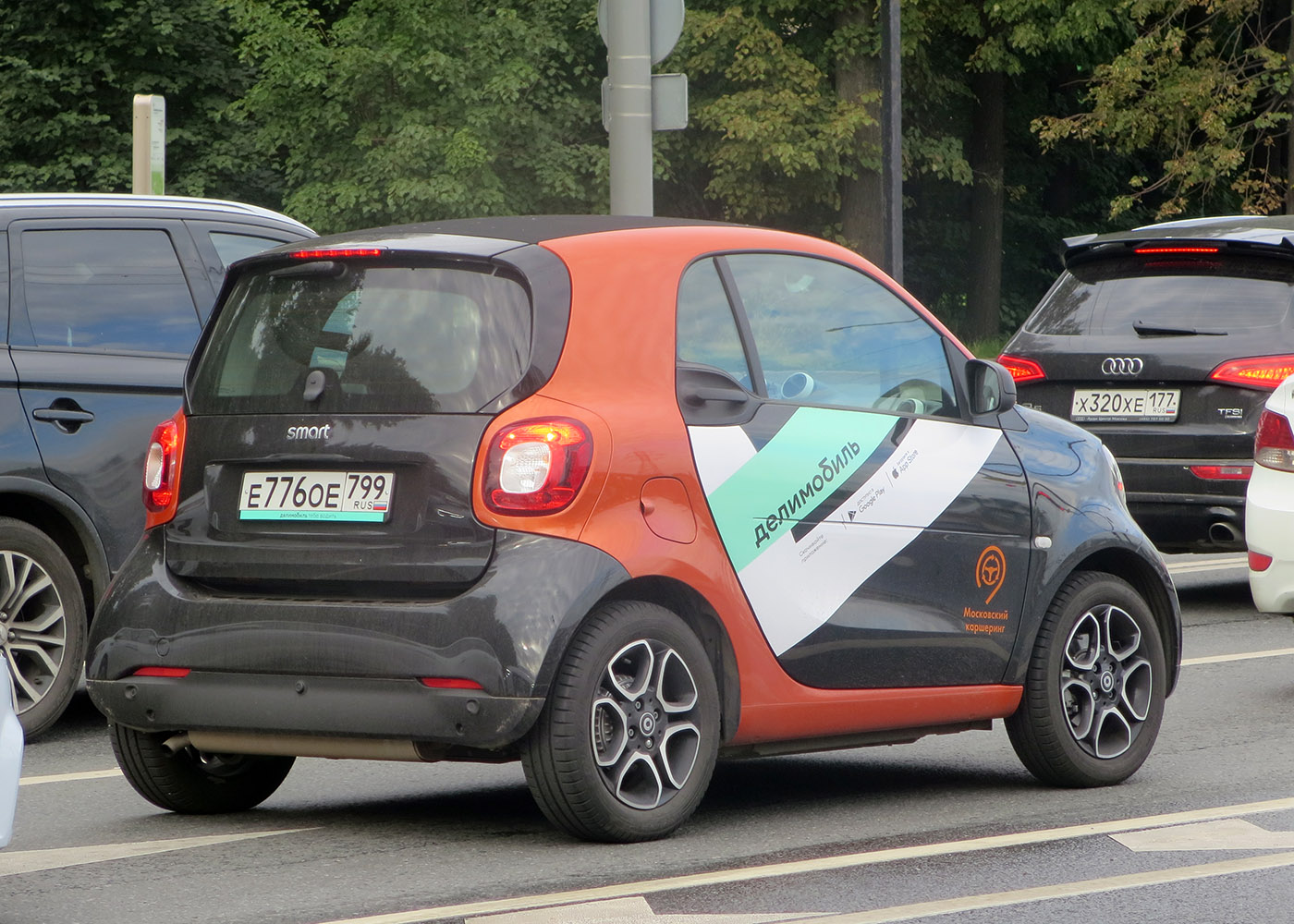 Москва, Smart ForTwo № Е 776 ОЕ 799