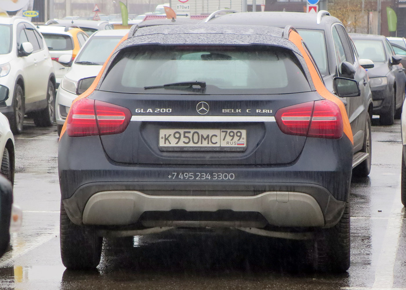 Москва, Mercedes-Benz GLA-Klasse № К 950 МС 799