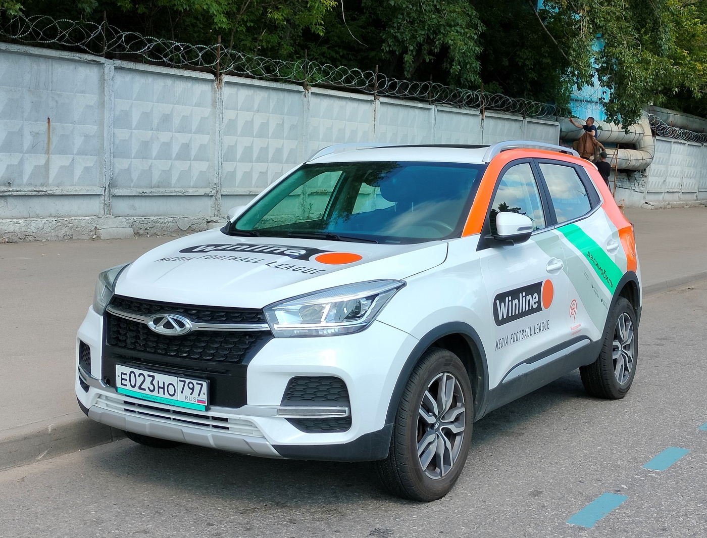 Москва, Chery Tiggo 4 № Е 023 НО 797