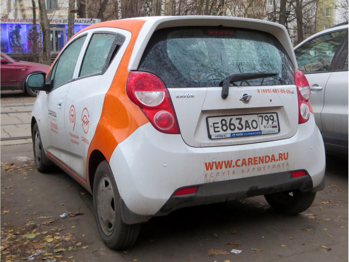 Москва, Ravon R2 № Е 863 АО 799