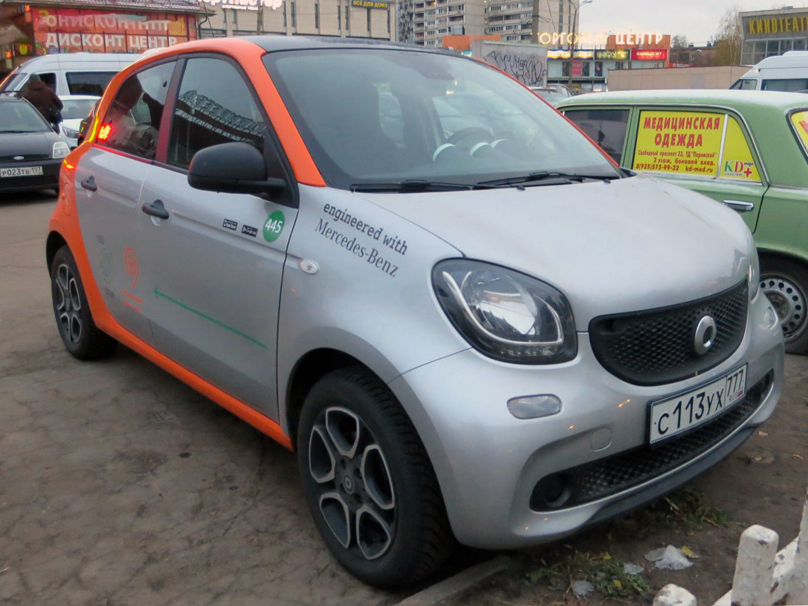 Москва, Smart ForFour № С 113 УХ 777