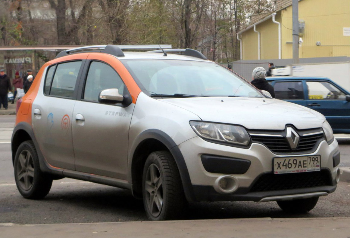Москва, Renault Sandero № Х 469 АЕ 799