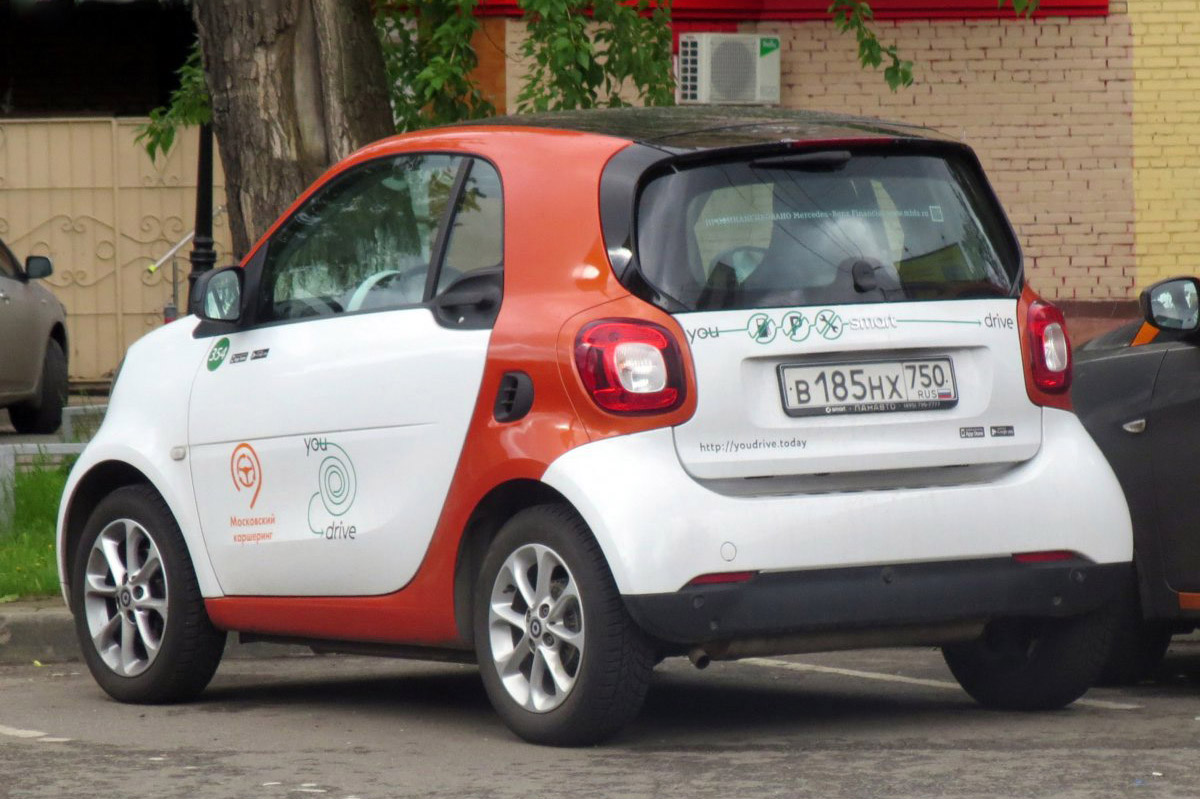 Москва, Smart ForTwo № В 185 НХ 750