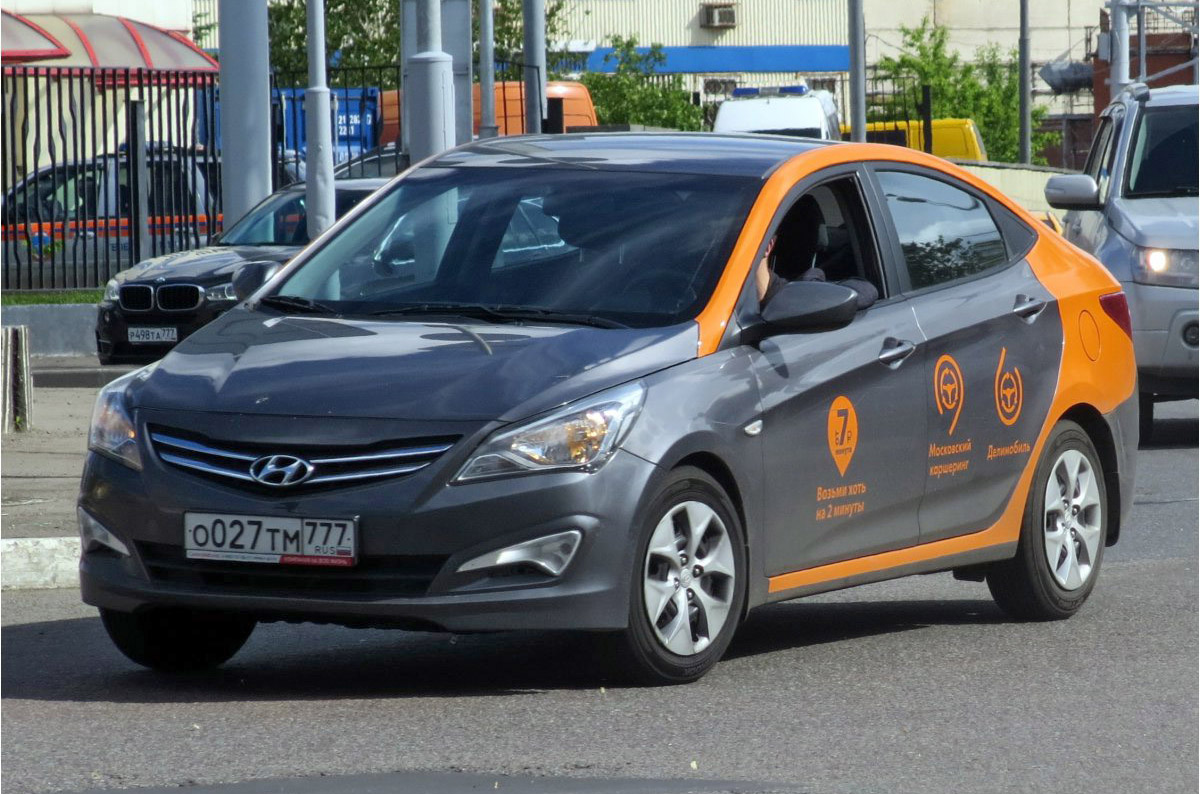 Москва, Hyundai Solaris № О 027 ТМ 777