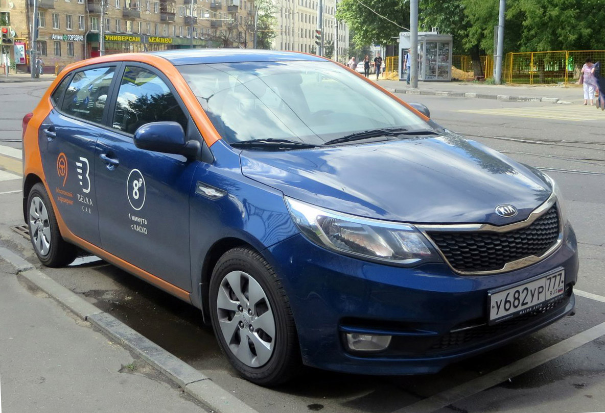 Москва, KIA Rio № У 682 УР 777