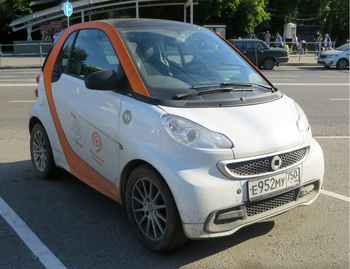 Москва, Smart ForTwo № Е 952 МУ 750