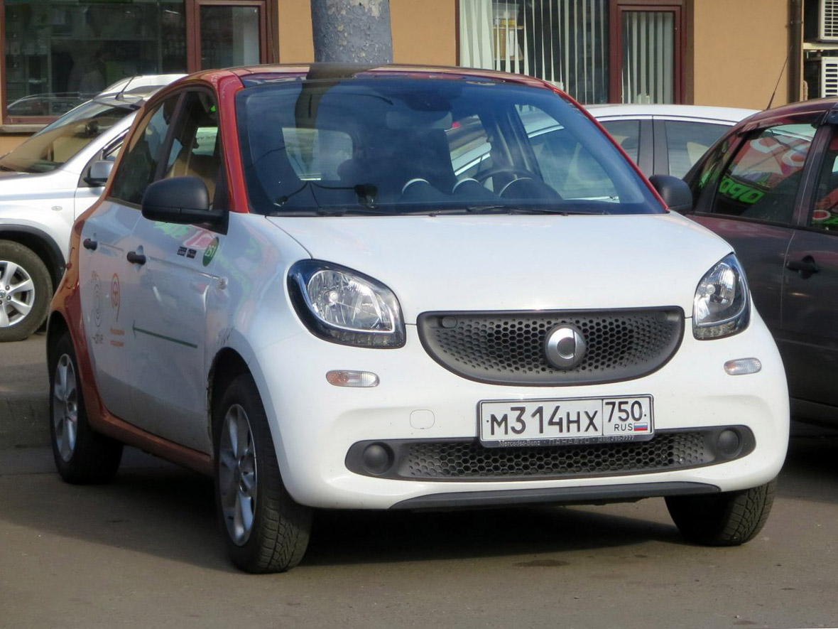 Москва, Smart ForFour № М 314 НХ 750