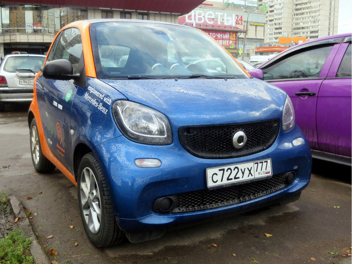 Москва, Smart ForTwo № С 722 УХ 777