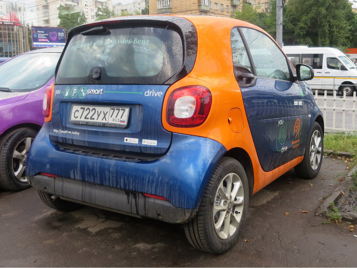 Москва, Smart ForTwo № С 722 УХ 777