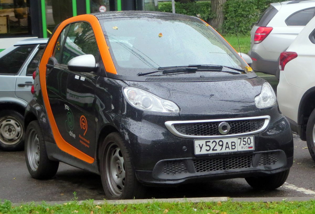 Москва, Smart ForTwo № У 529 АВ 750
