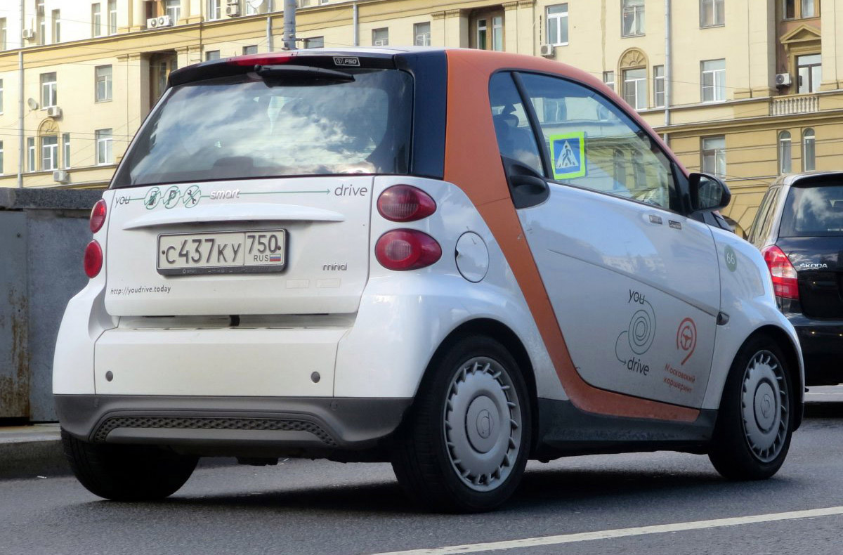 Москва, Smart ForTwo № С 437 КУ 750
