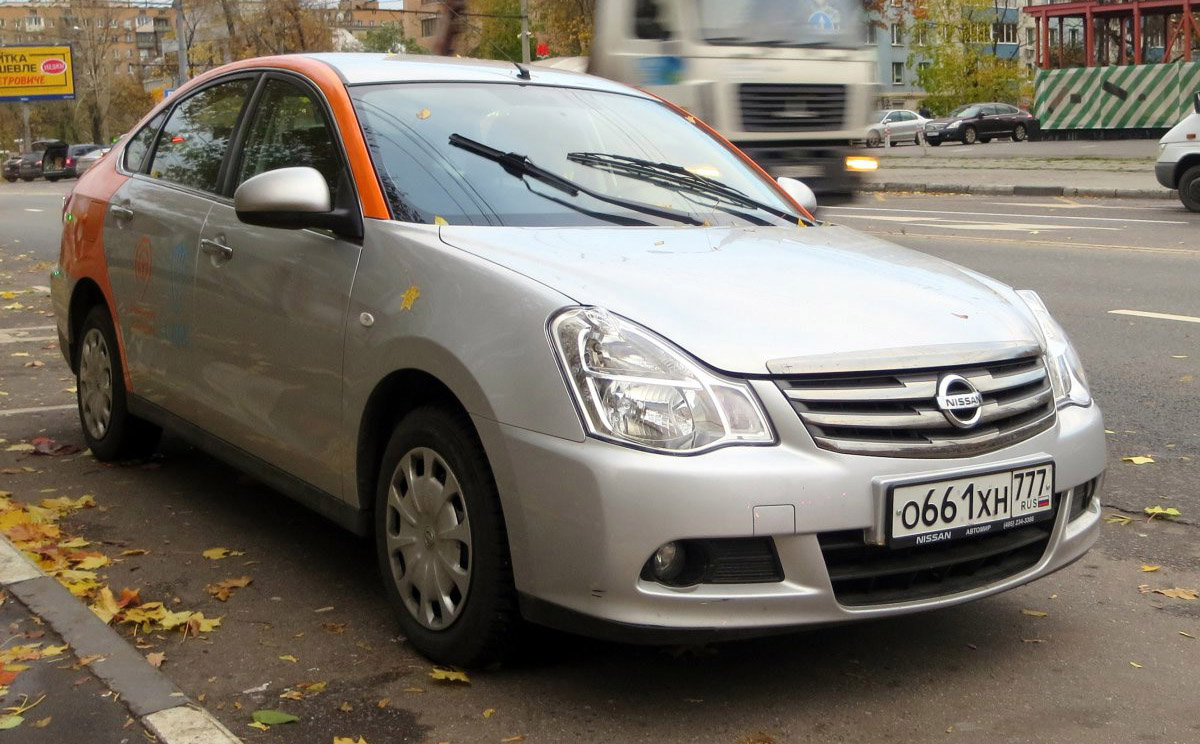 Москва, Nissan Almera № О 661 ХН 777