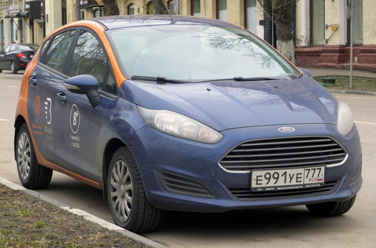 Москва, Ford Fiesta № Е 991 УЕ 777