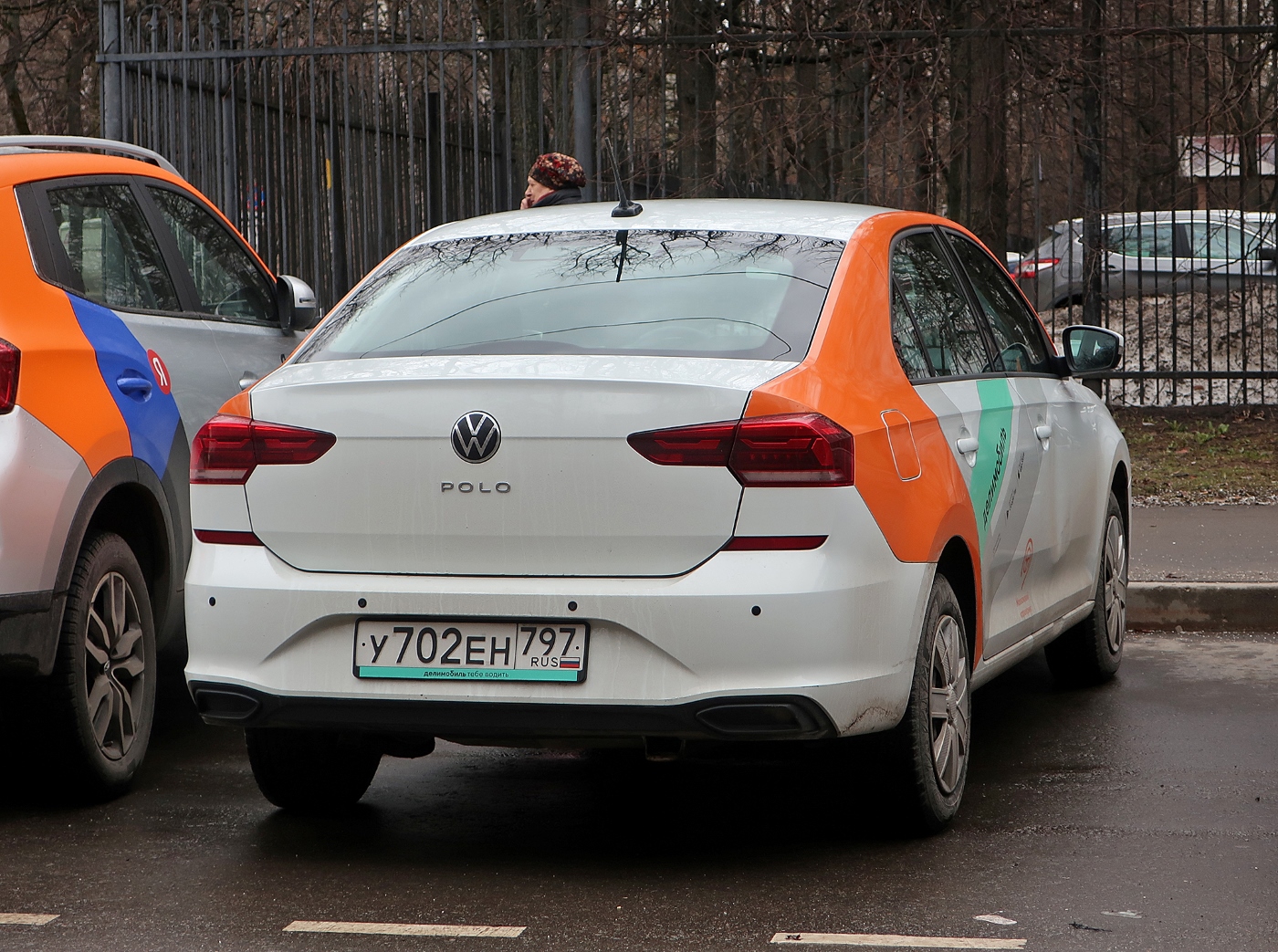 Москва, Volkswagen Polo № У 702 ЕН 797