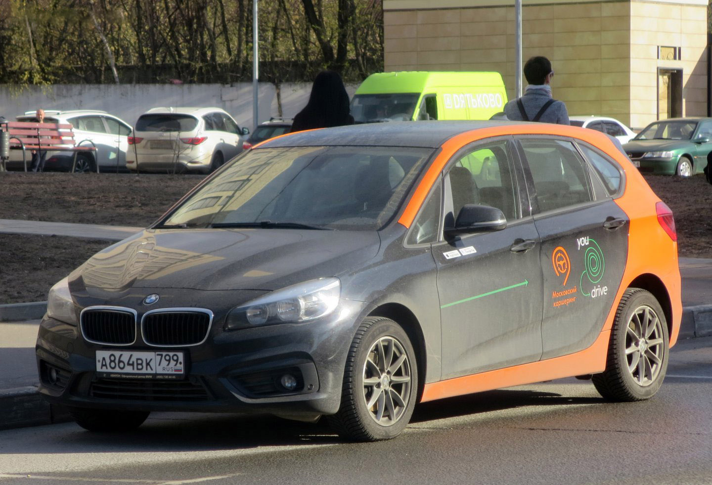 Москва, BMW 2 Series № А 864 ВК 799
