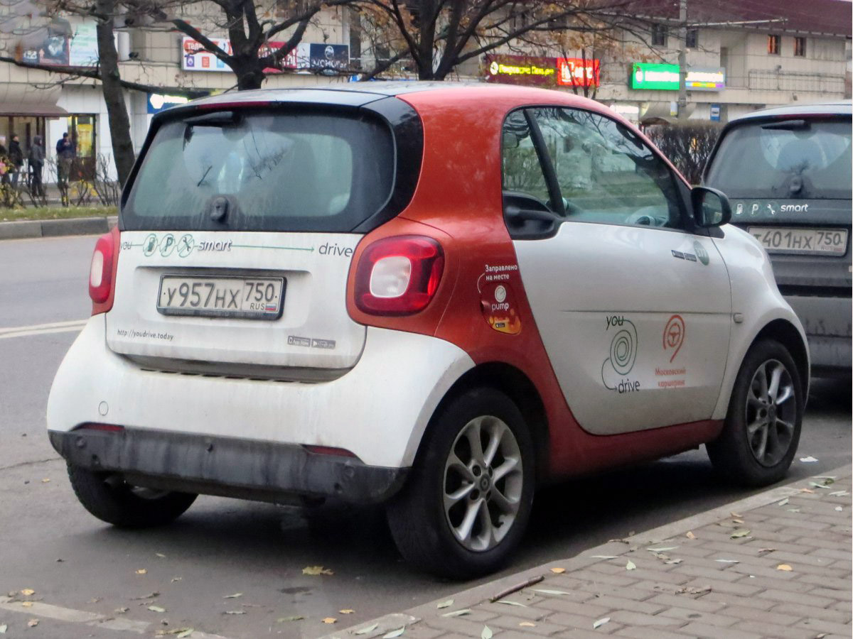 Москва, Smart ForTwo № У 957 НХ 750