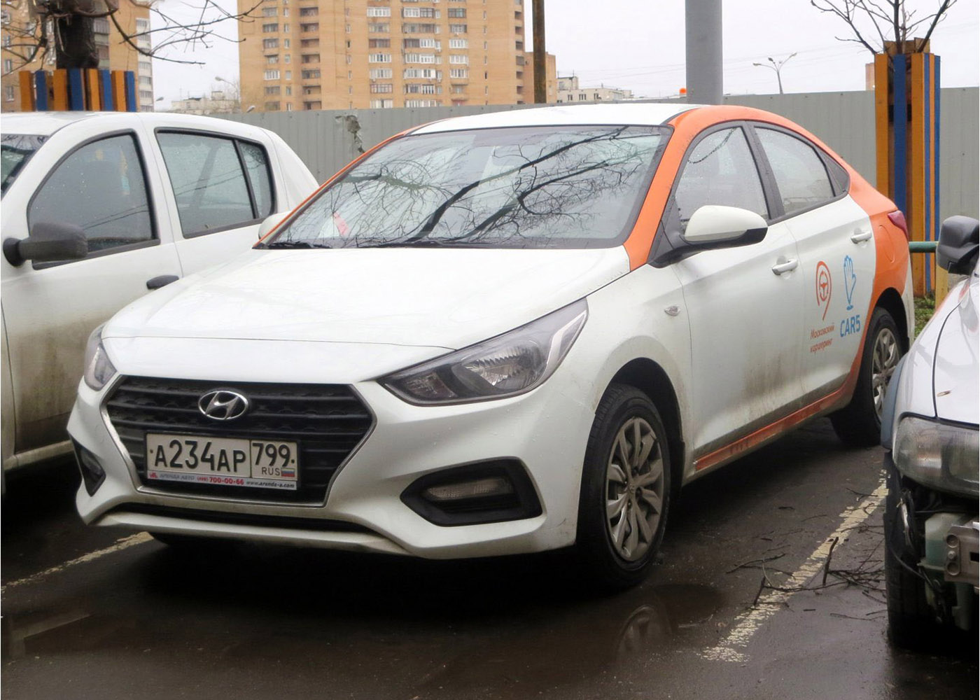 Москва, Hyundai Solaris № А 234 АР 799