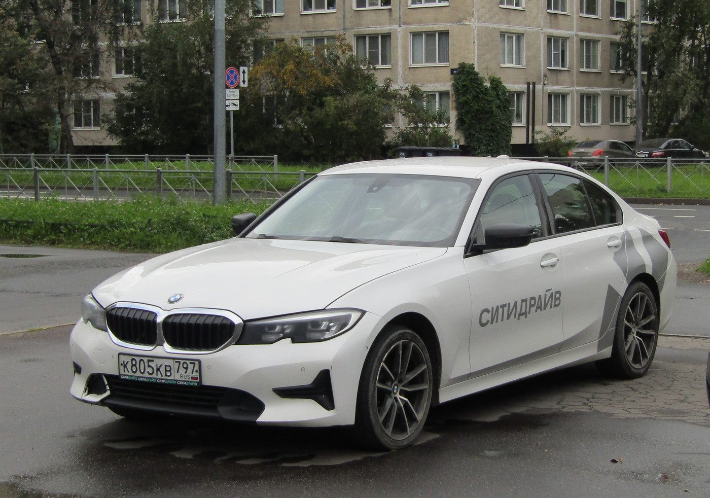 Санкт-Петербург, BMW 3 Series № К 805 КВ 797