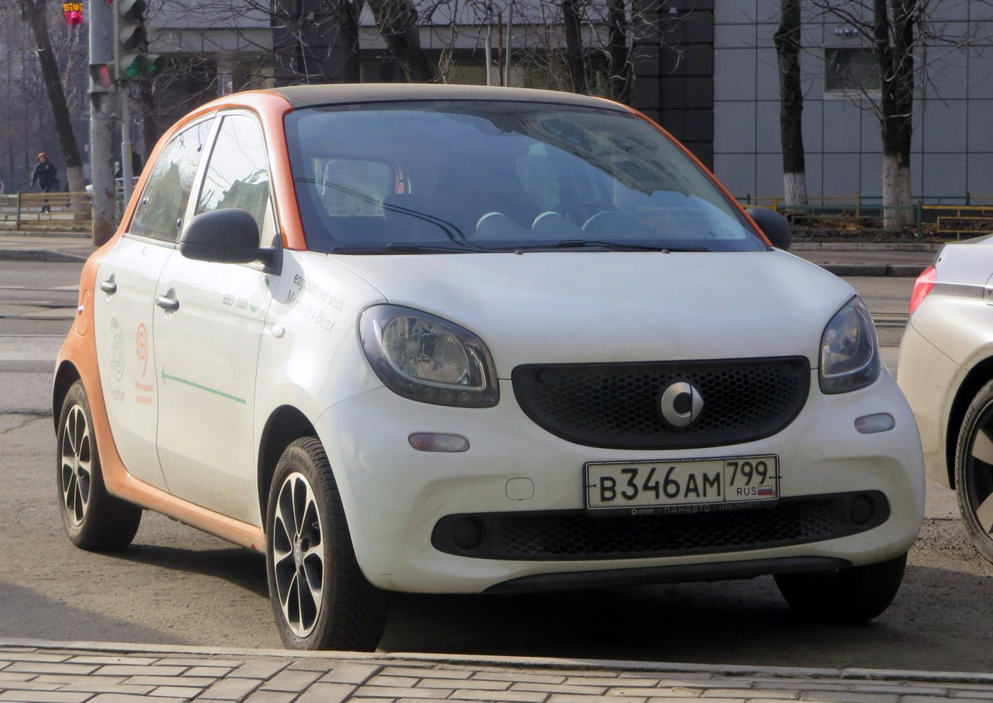 Москва, Smart ForFour № В 346 АМ 799