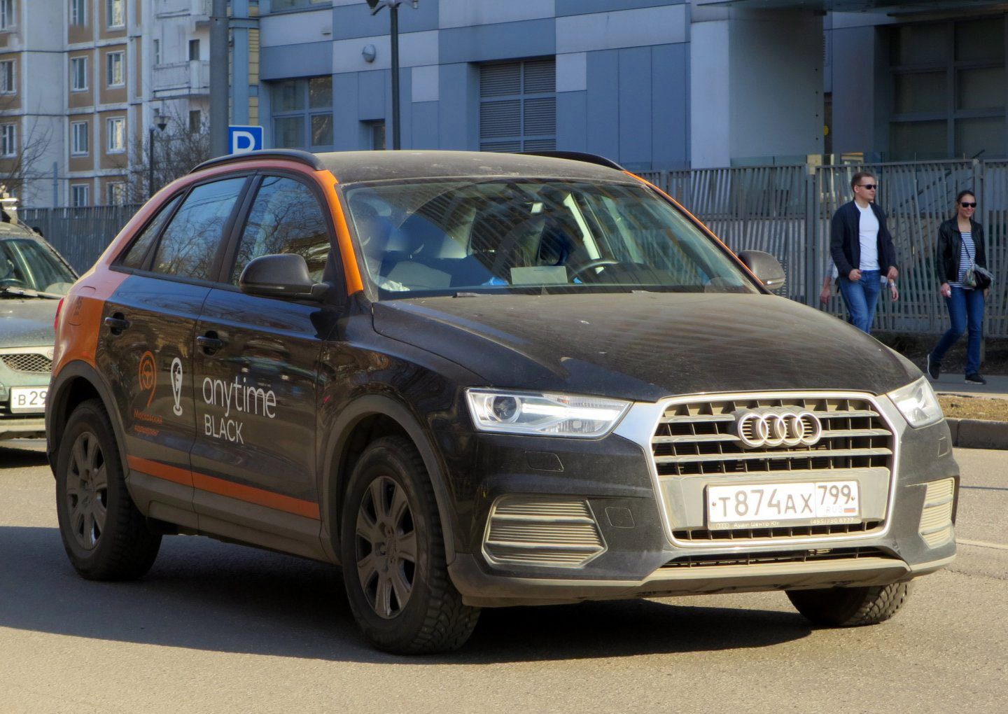 Москва, Audi Q3 № Т 874 АХ 799