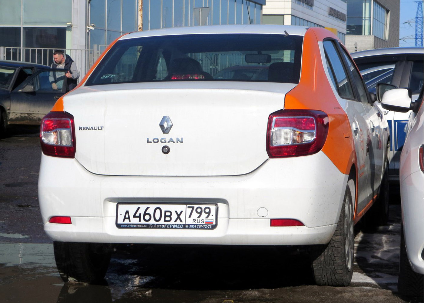 Москва, Renault Logan № А 460 ВХ 799