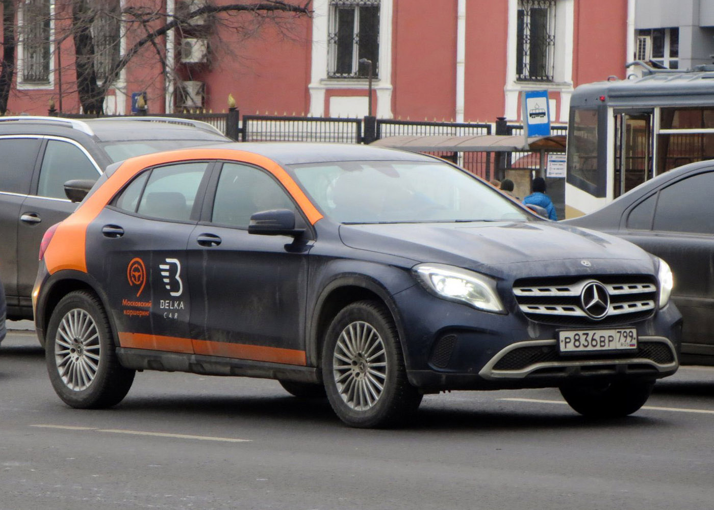 Москва, Mercedes-Benz GLA-Klasse № Р 836 ВР 799