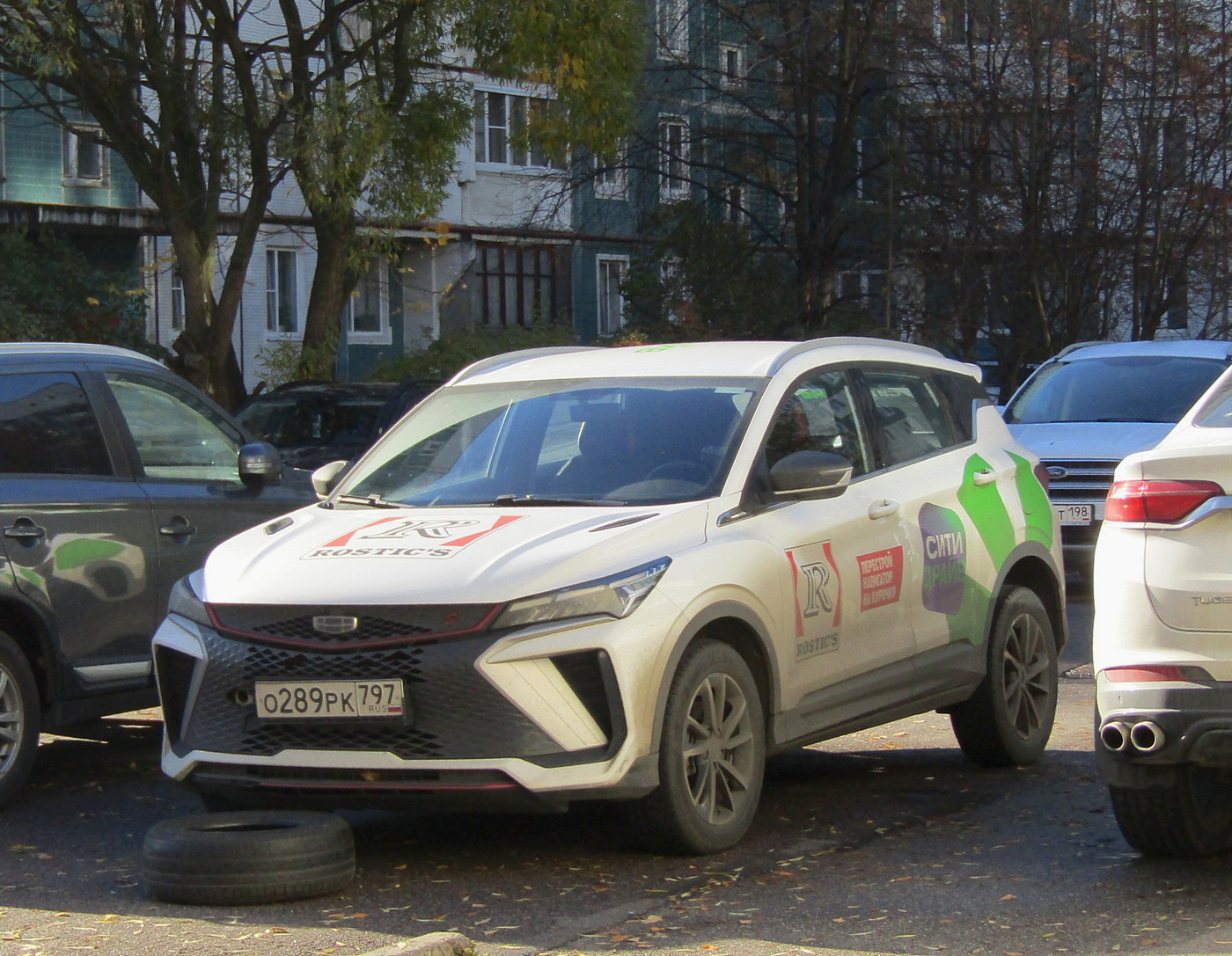 Санкт-Петербург, Geely Coolray № О 289 РК 797