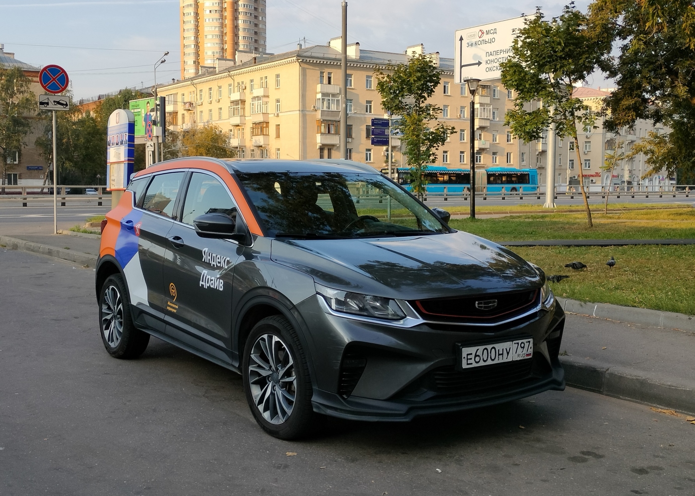 Москва, Geely Coolray № Е 600 НУ 797