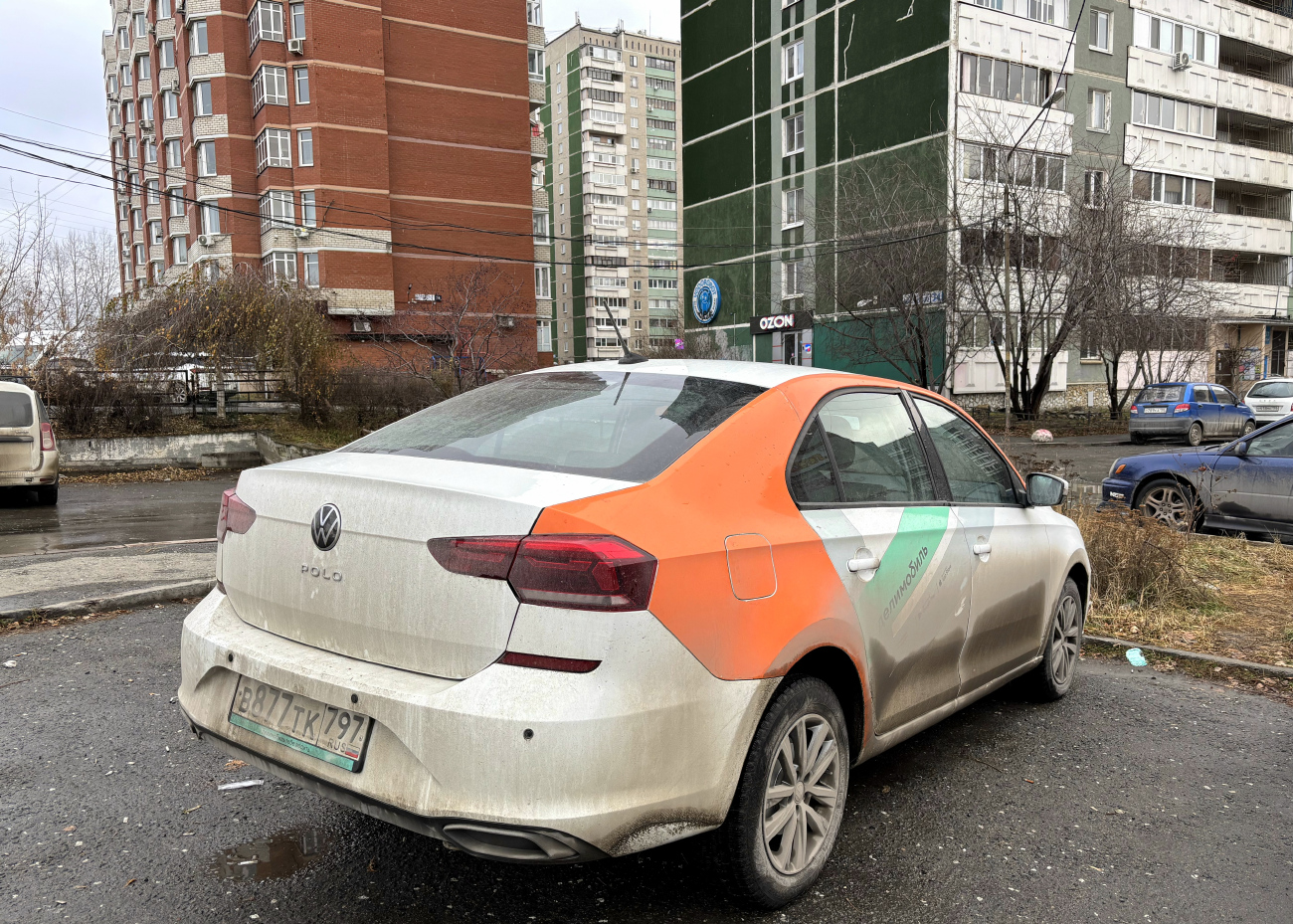 Екатеринбург, Volkswagen Polo № В 877 ТК 797