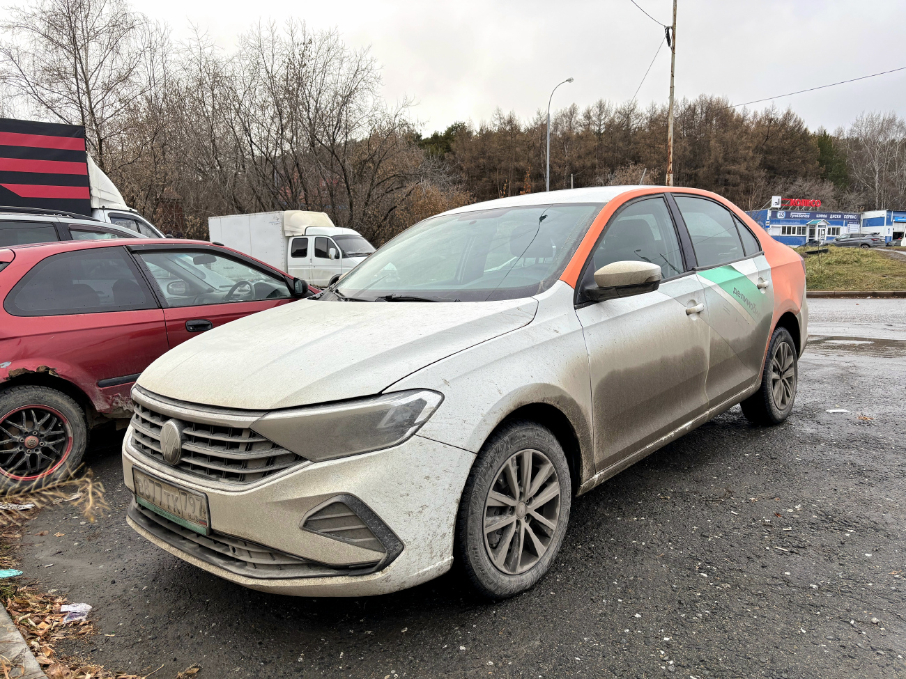 Екатеринбург, Volkswagen Polo № В 877 ТК 797