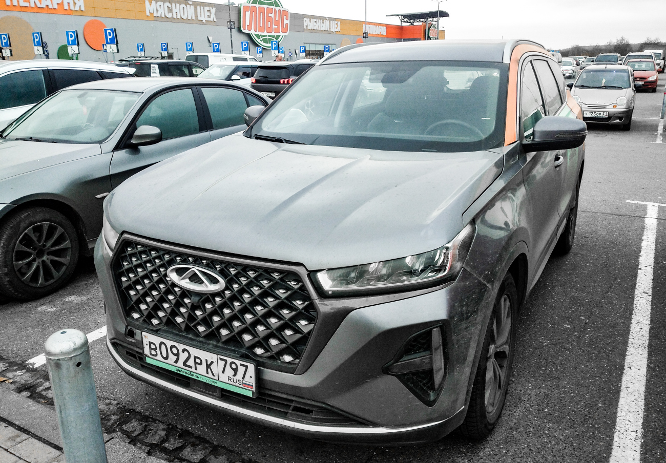 Москва, Chery Tiggo 7 № В 092 РК 797