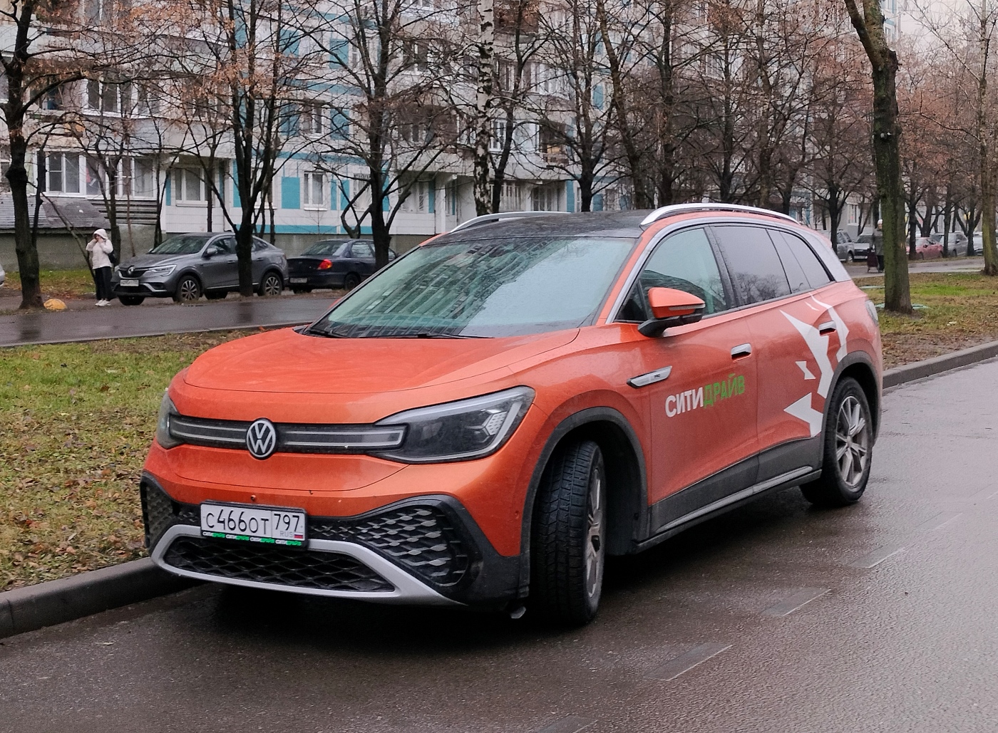 Москва, Volkswagen ID.6 № С 466 ОТ 797