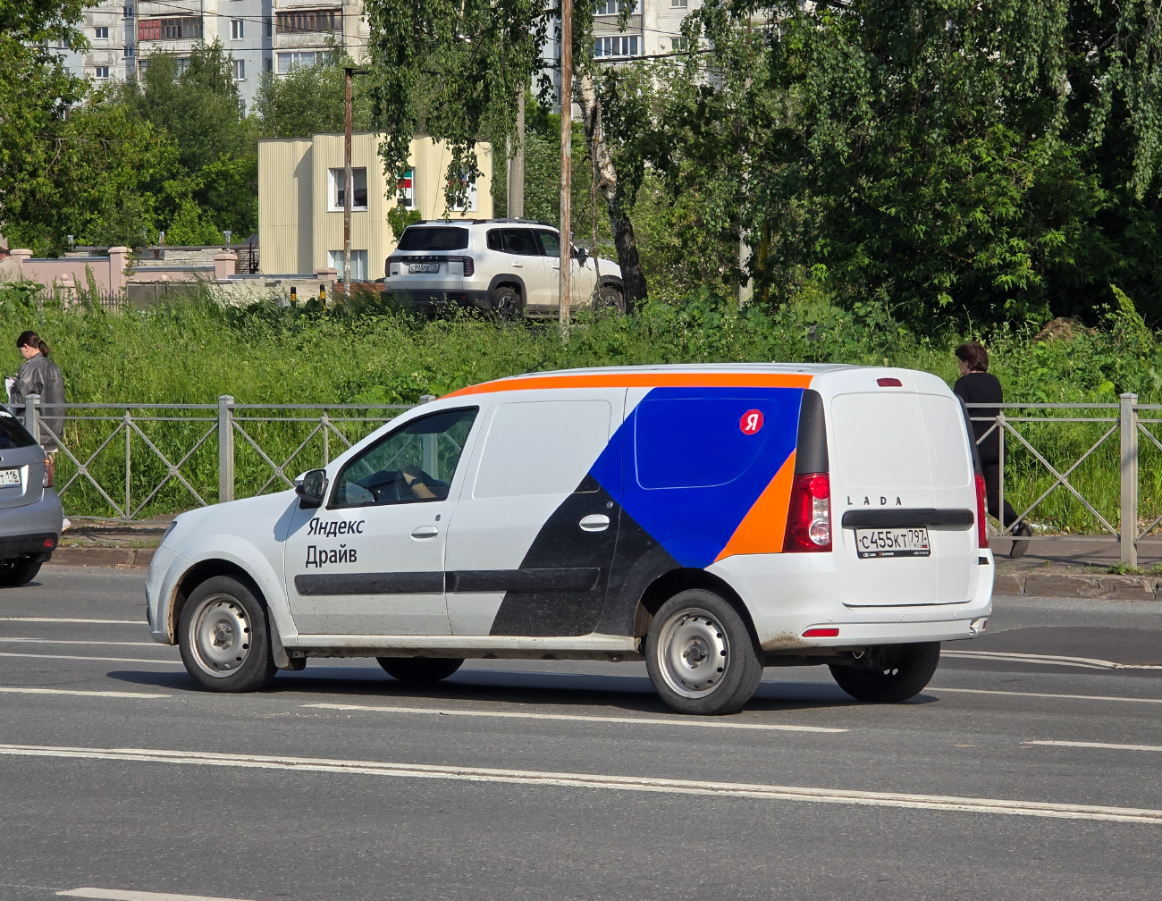 Казань, Lada Largus № С 455 КТ 797