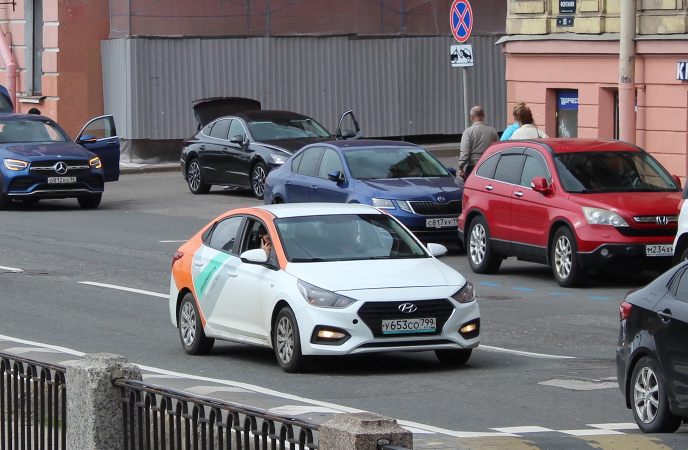Санкт-Петербург, Hyundai Solaris № У 653 СО 799