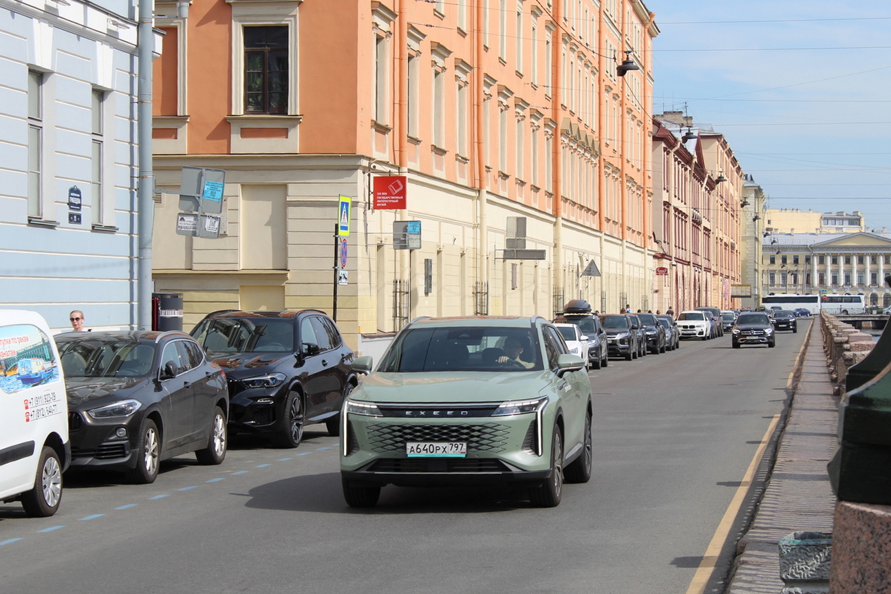 Москва, Exeed RX № А 640 РХ 797