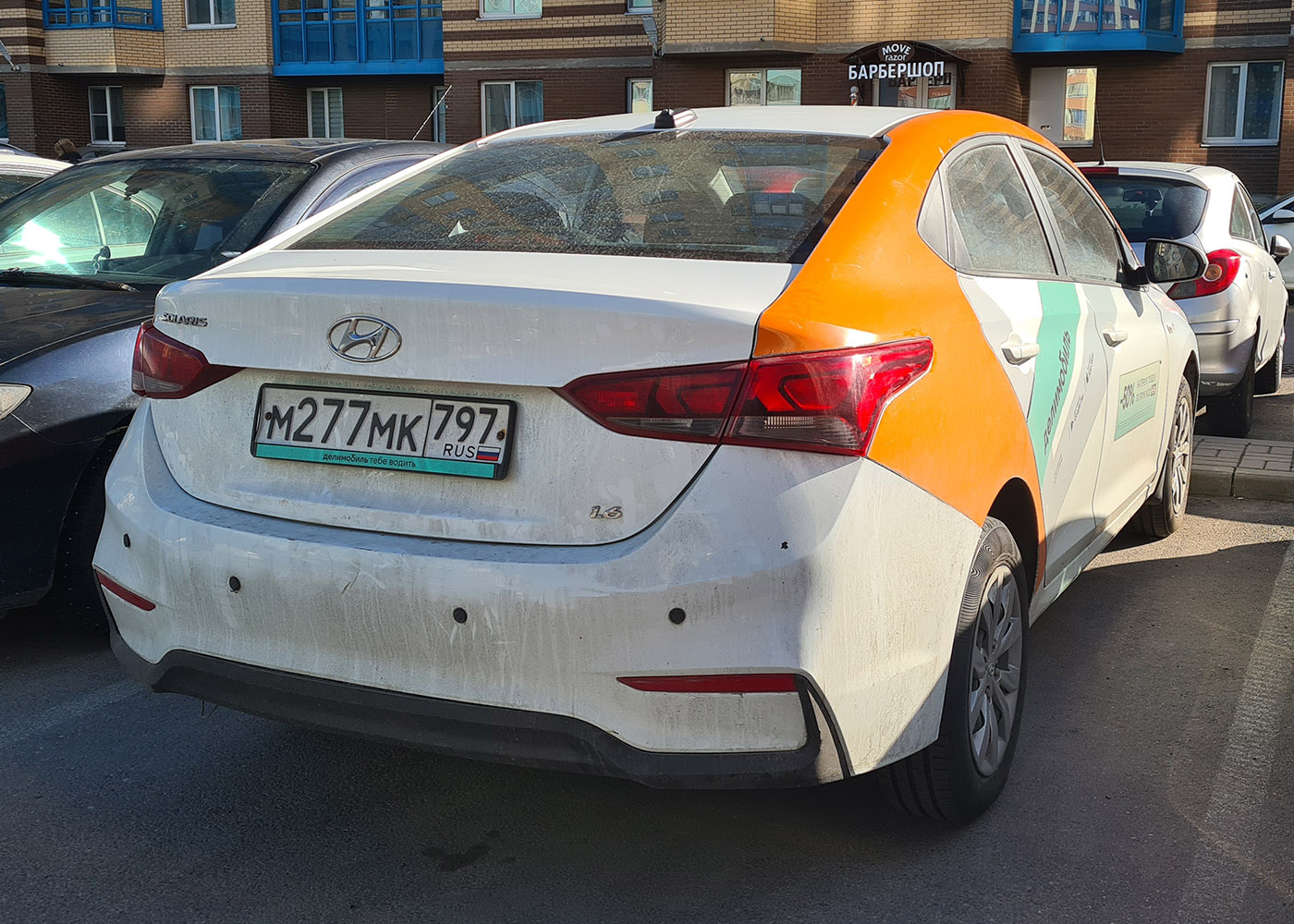 Санкт-Петербург, Hyundai Solaris № М 277 МК 797
