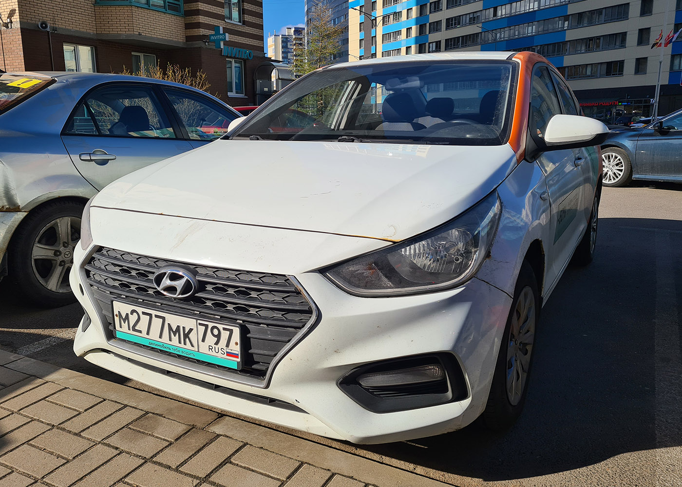 Санкт-Петербург, Hyundai Solaris № М 277 МК 797