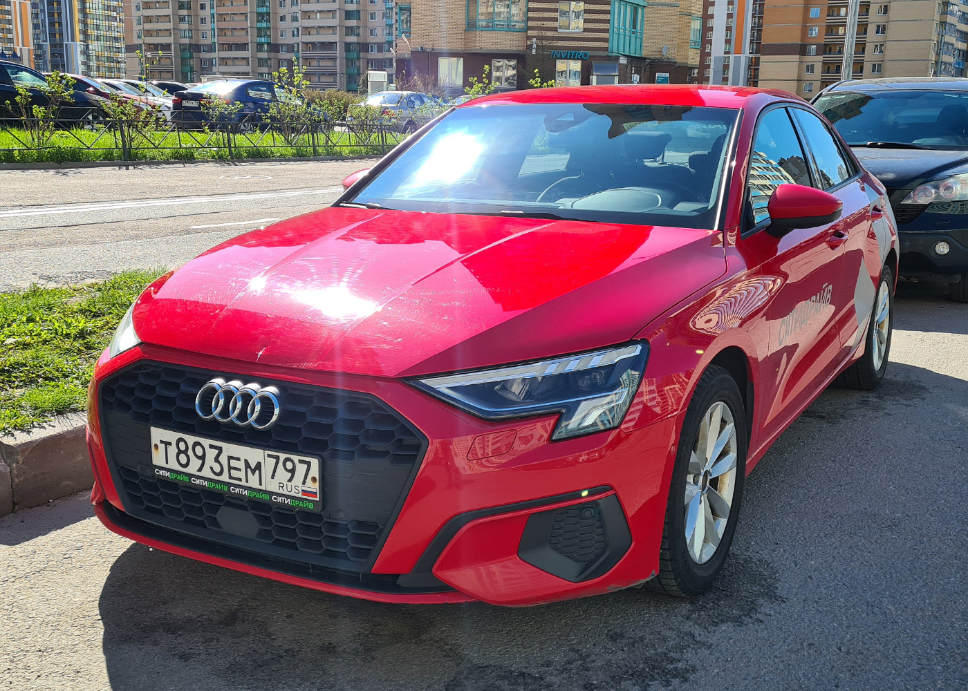 Санкт-Петербург, Audi A3 № Т 893 ЕМ 797