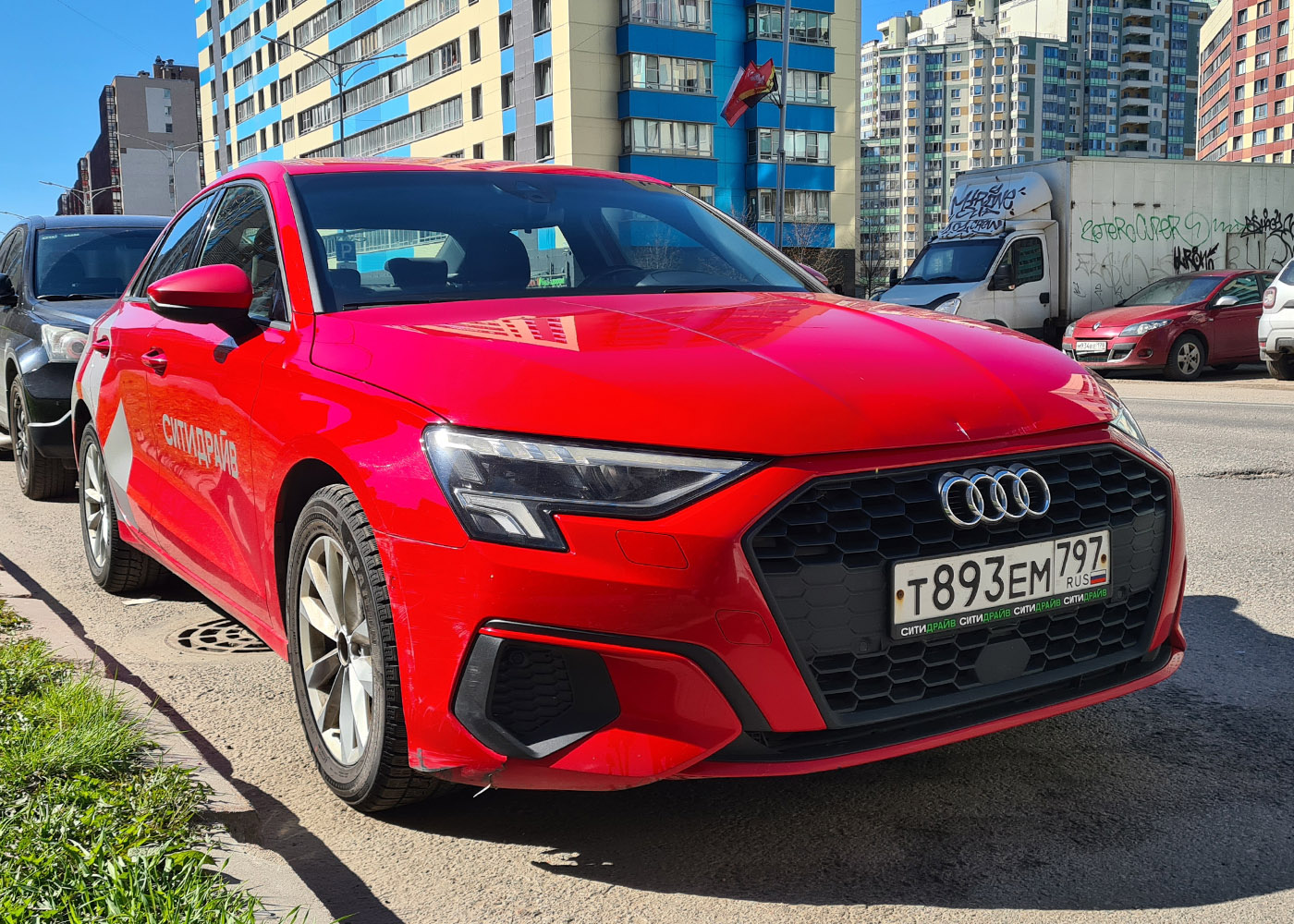 Санкт-Петербург, Audi A3 № Т 893 ЕМ 797