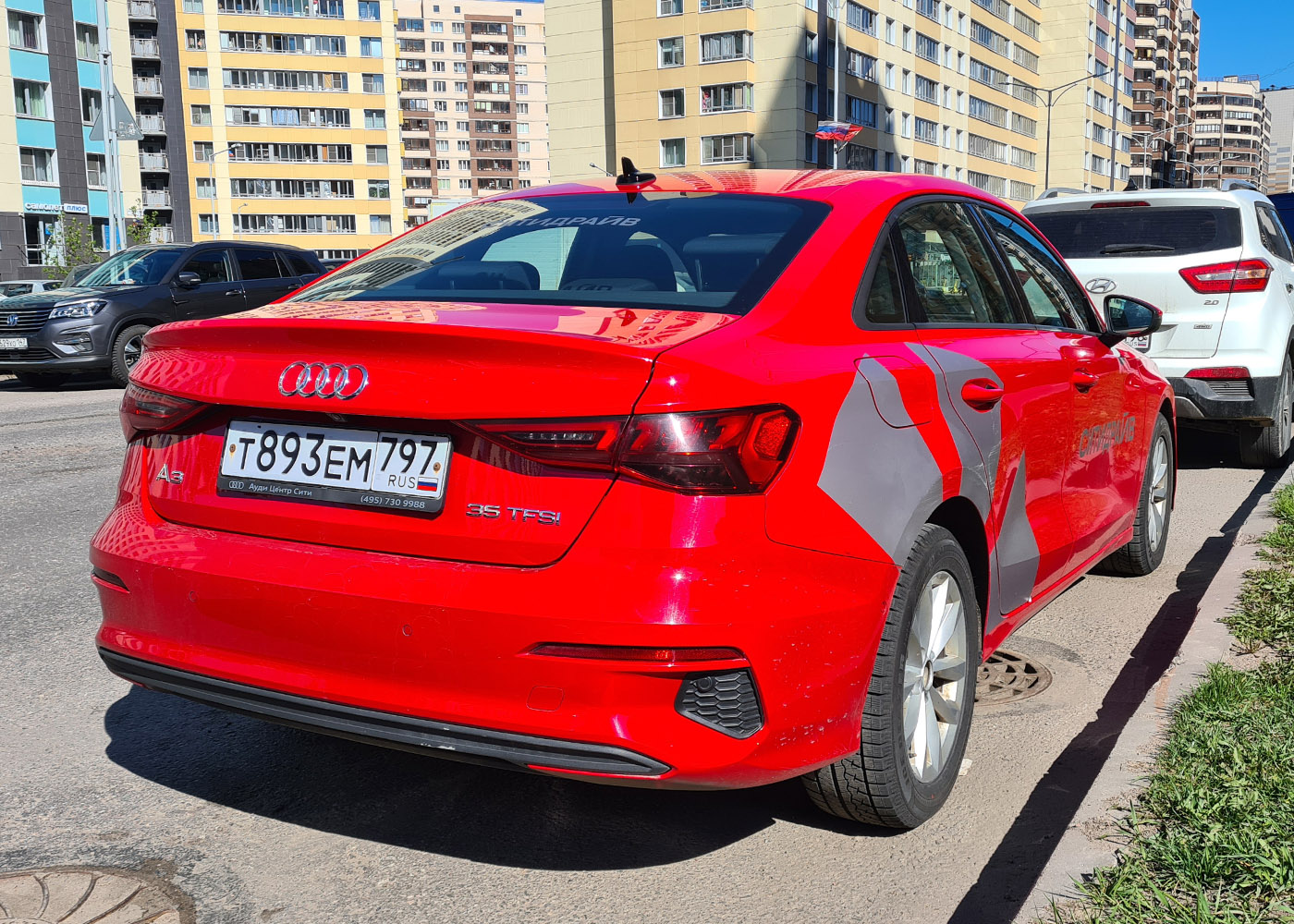 Санкт-Петербург, Audi A3 № Т 893 ЕМ 797