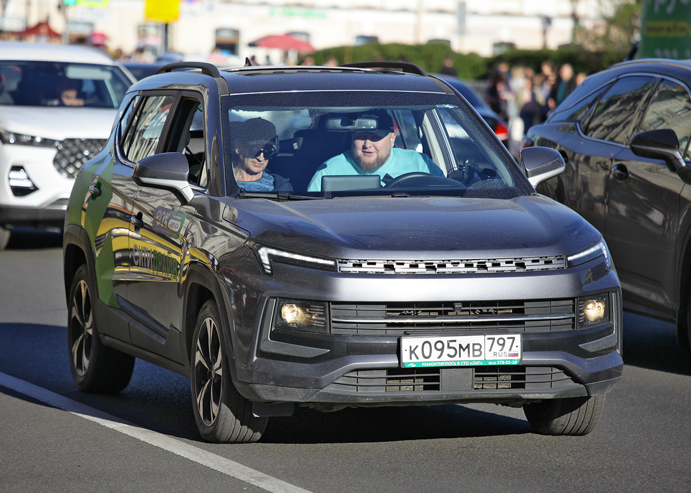 Санкт-Петербург, JAC JS4 № К 095 МВ 797