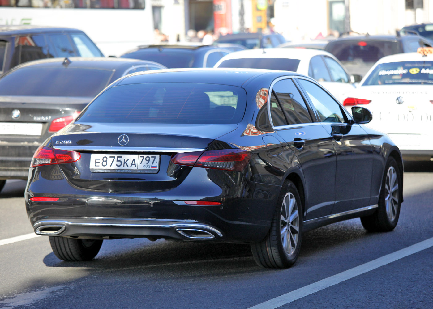 Межгород (Москва - Санкт-Петербург), Mercedes-Benz E-Klasse № Е 875 КА 797