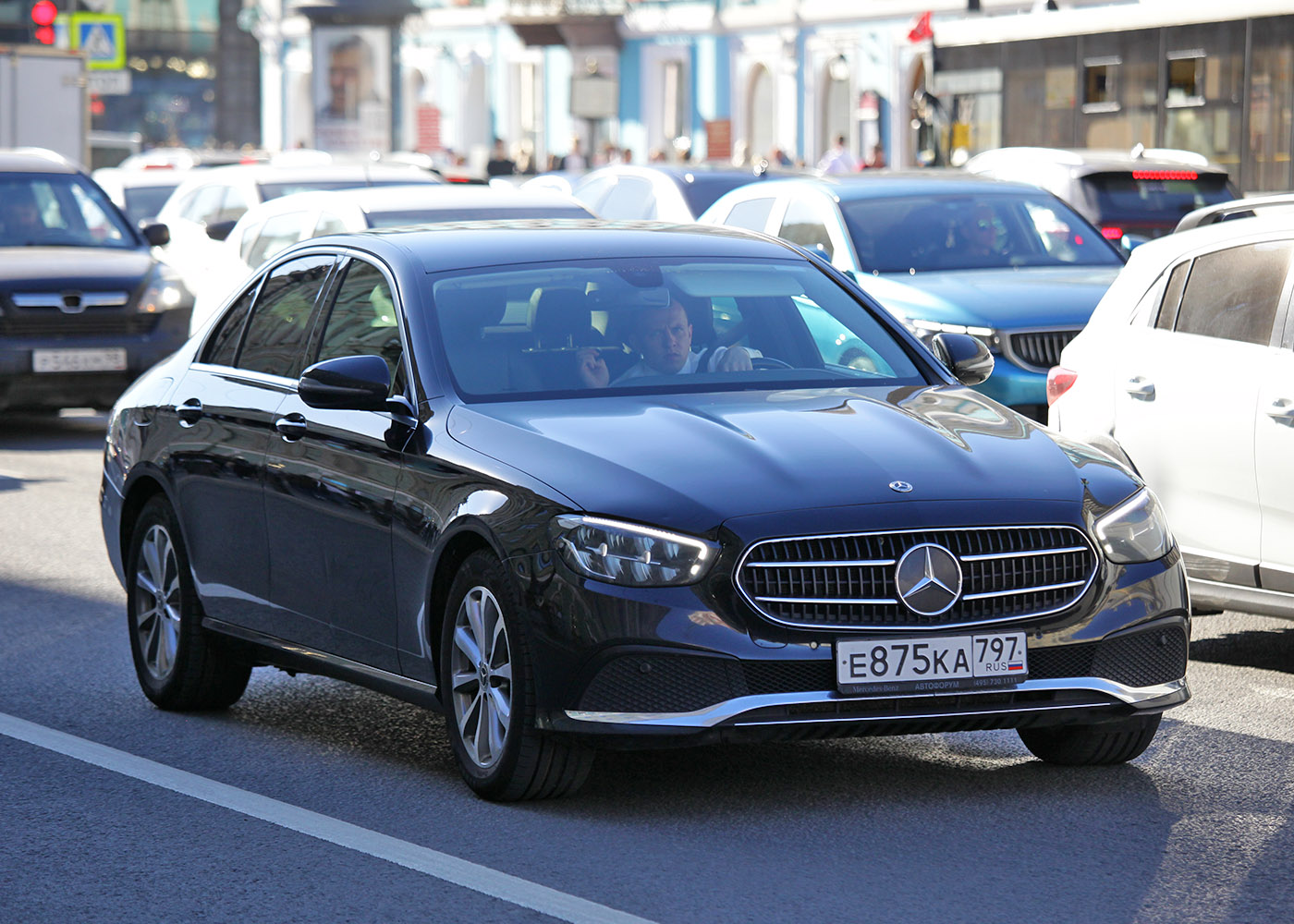 Межгород (Москва - Санкт-Петербург), Mercedes-Benz E-Klasse № Е 875 КА 797