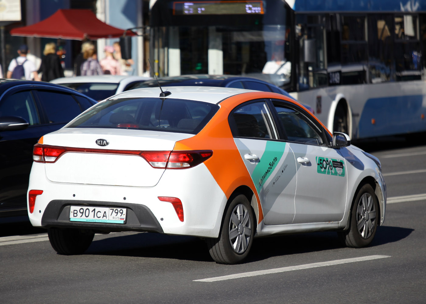 Санкт-Петербург, KIA Rio № В 901 СА 799
