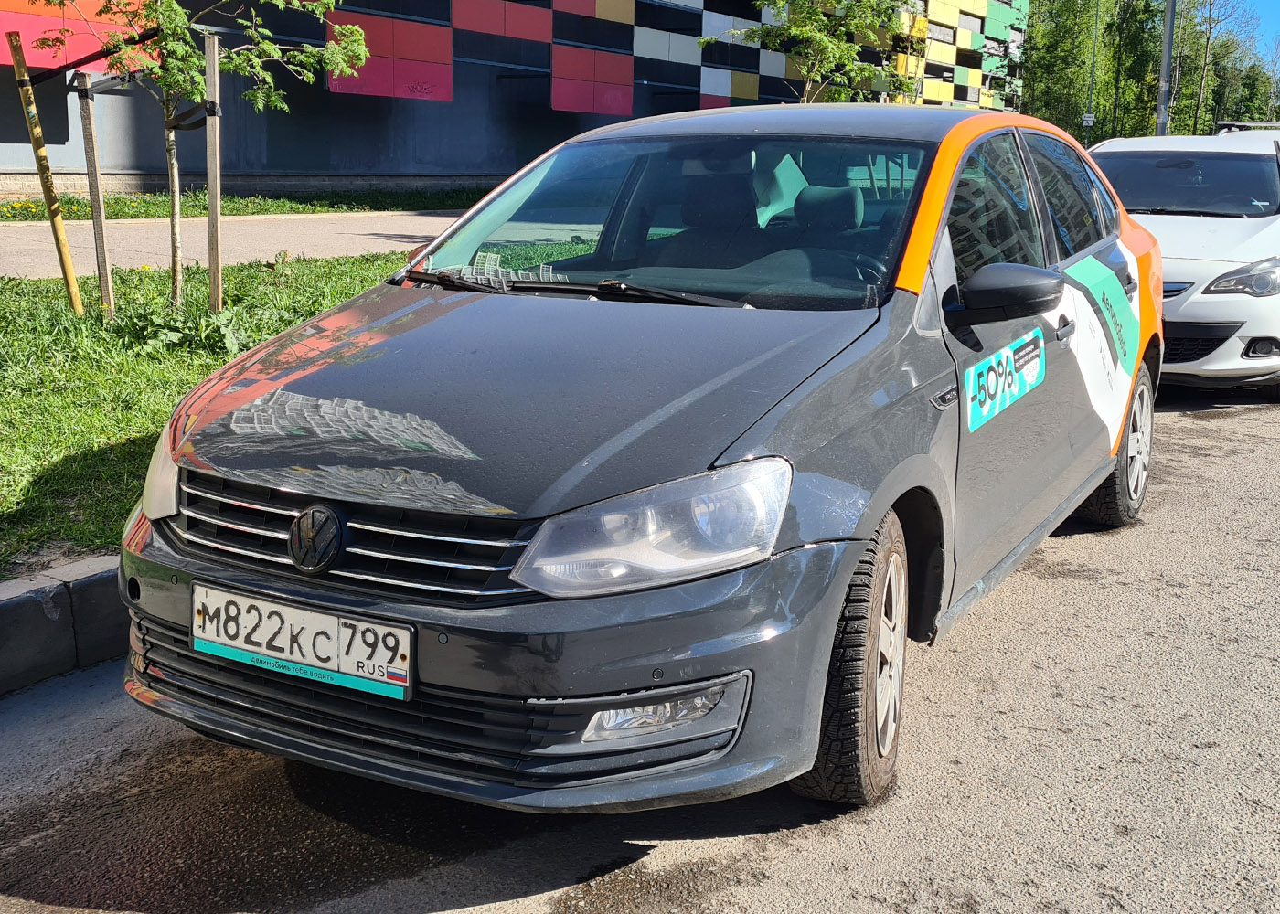Санкт-Петербург, Volkswagen Polo № М 822 КС 799