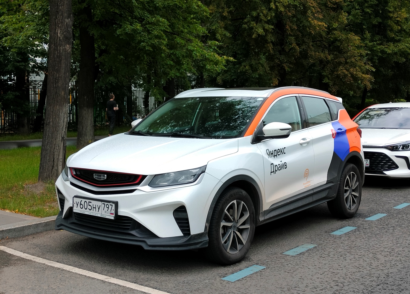 Москва, Geely Coolray № У 605 НУ 797