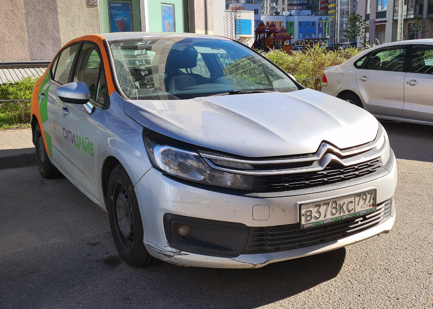 Санкт-Петербург, Citroёn C4 № В 378 КС 797