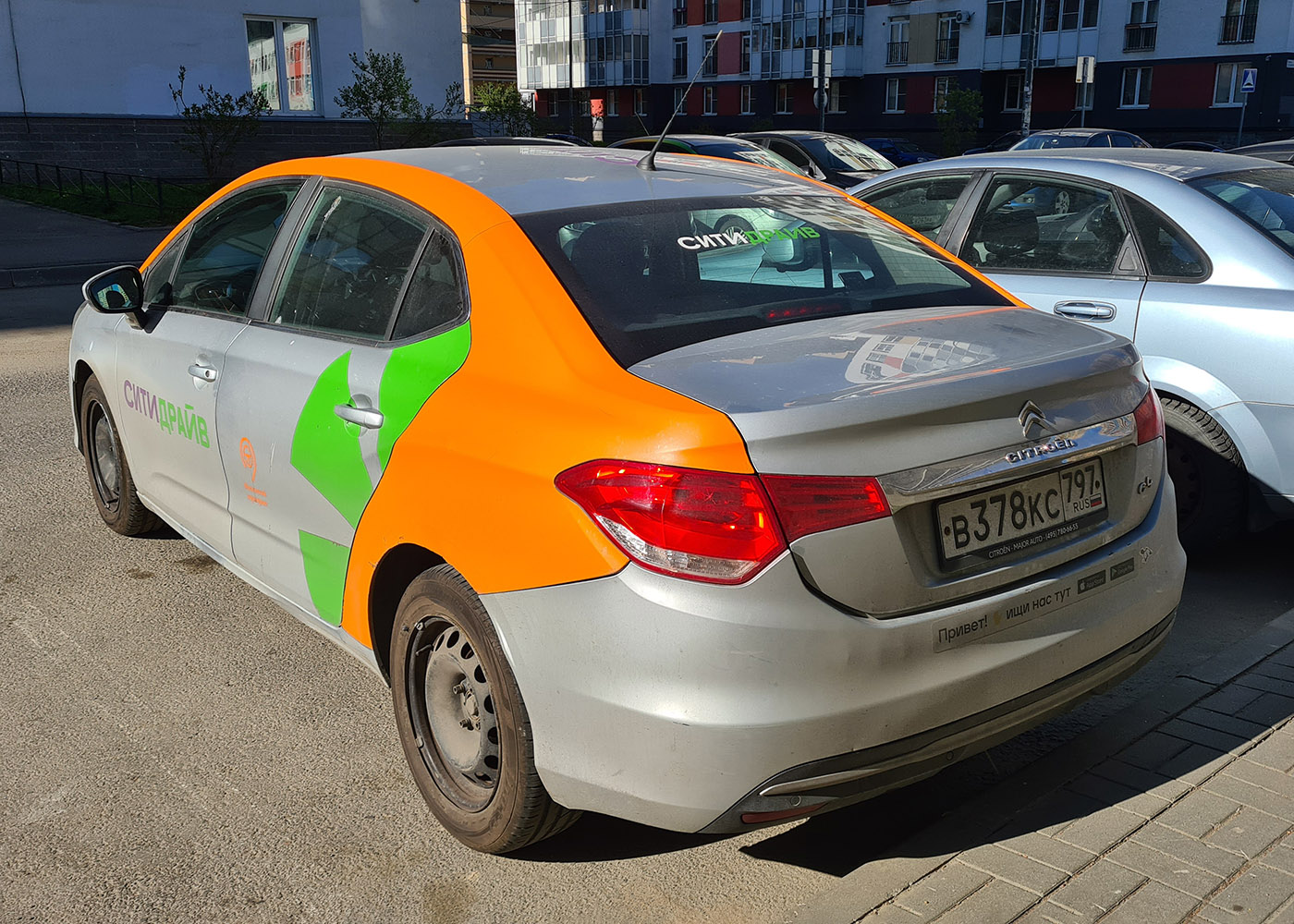 Санкт-Петербург, Citroёn C4 № В 378 КС 797