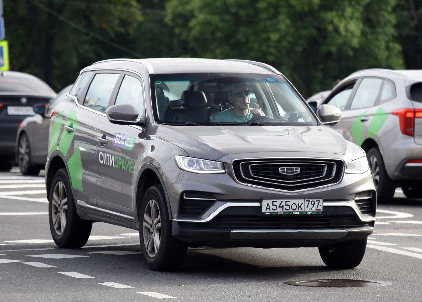 Санкт-Петербург, Geely Atlas № А 545 ОК 797