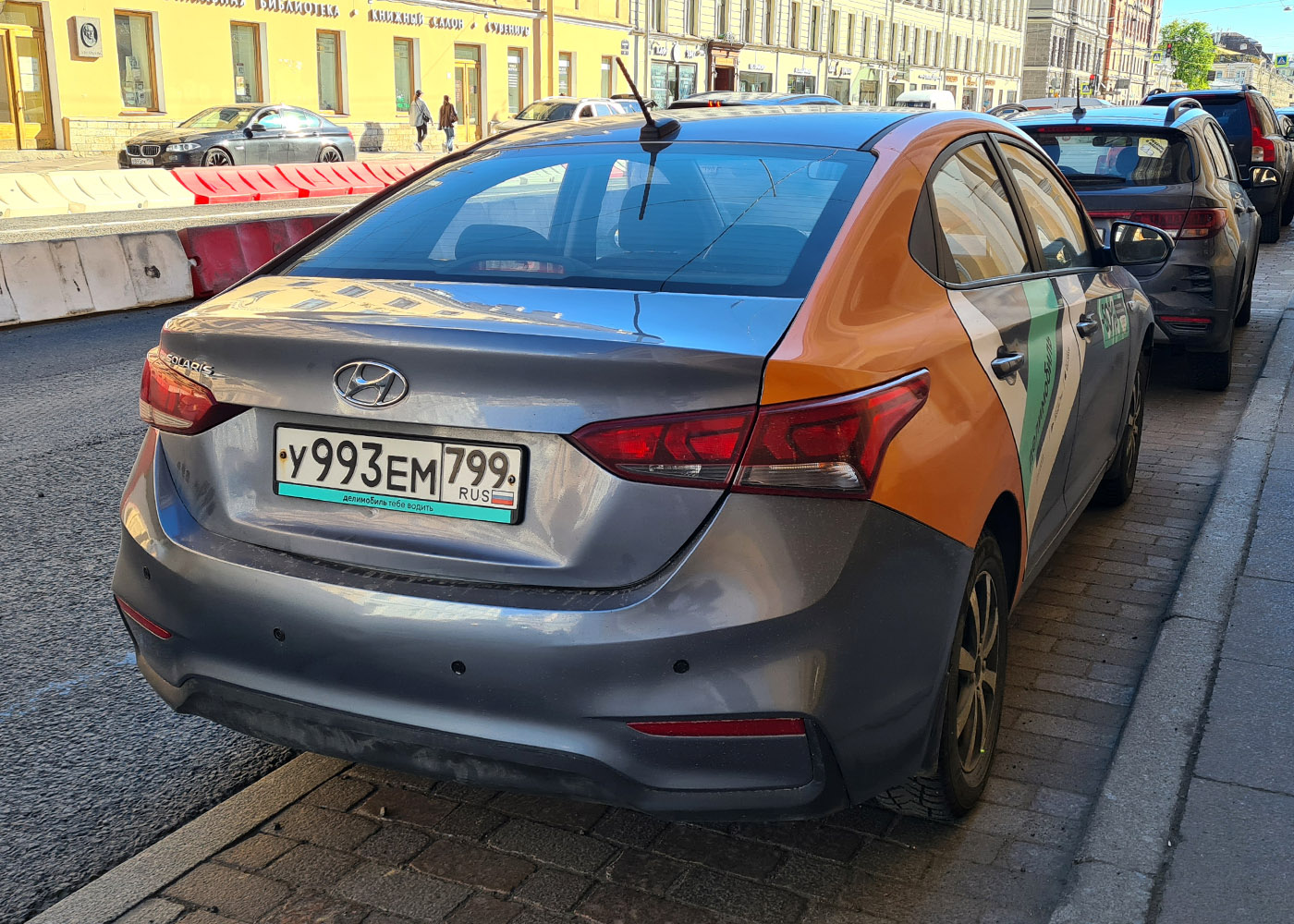 Санкт-Петербург, Hyundai Solaris № У 993 ЕМ 799